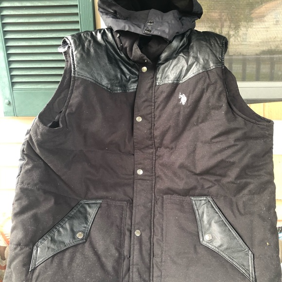 U.S polo ASSN. paneled vest button up jacket - Picture 6 of 7